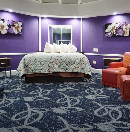 king bed